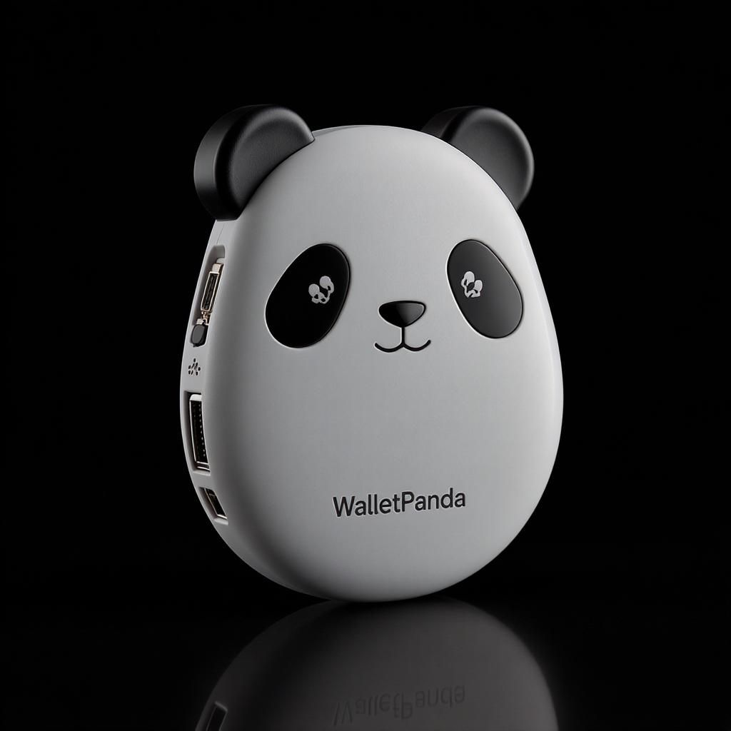 Panda Germany Wallet Side View